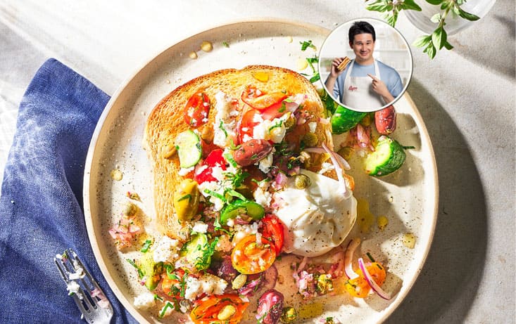 Greek salad sandwich - Recept | Pågen