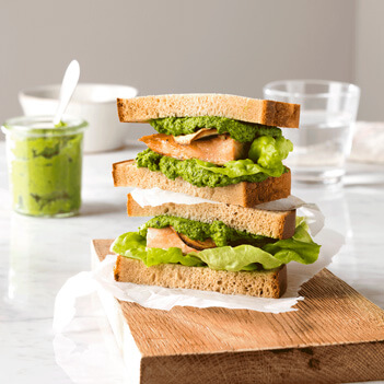 Fredagsmacka med rester av ugnsbakad lax | Pågen