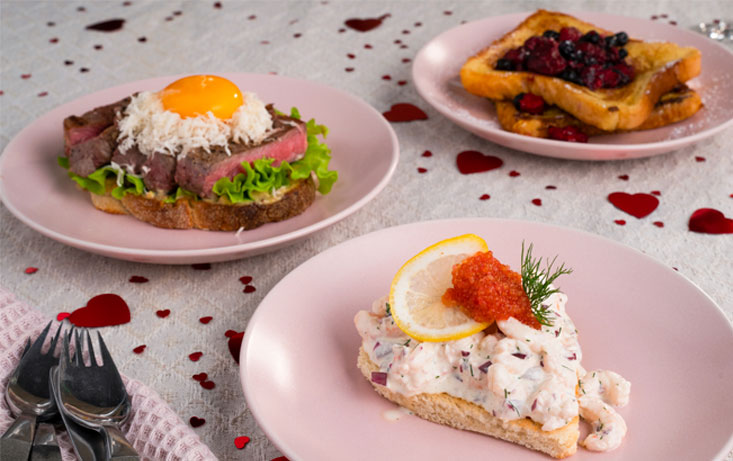 Alla hjärtans dag måltid - Recept | Pågen