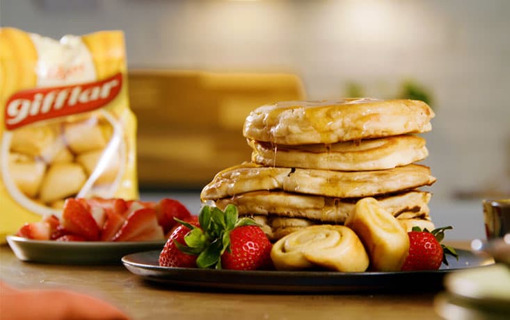 Pannkakor med Gifflar Vanilj Recept | Pågen