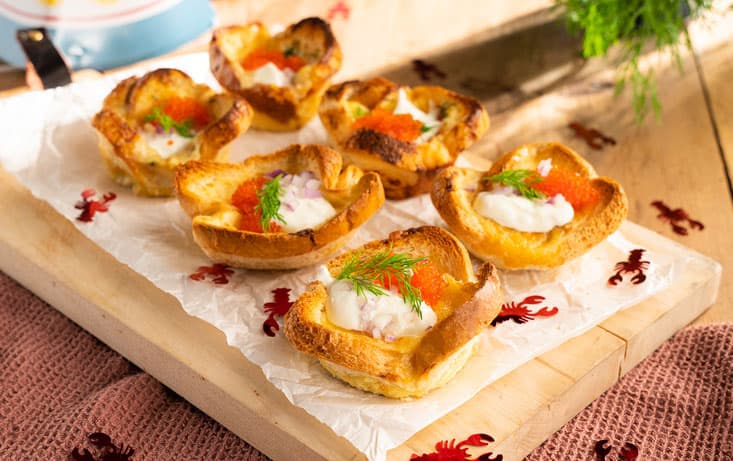 Små brödpajer med västerbottenost - Recept | Pågen