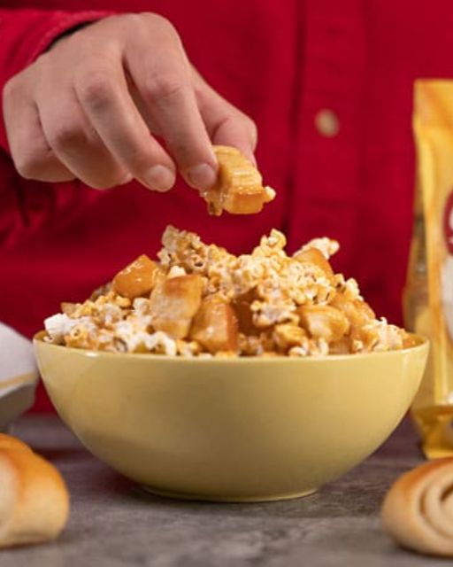 Sticky popcorn med Gifflar Vanilj