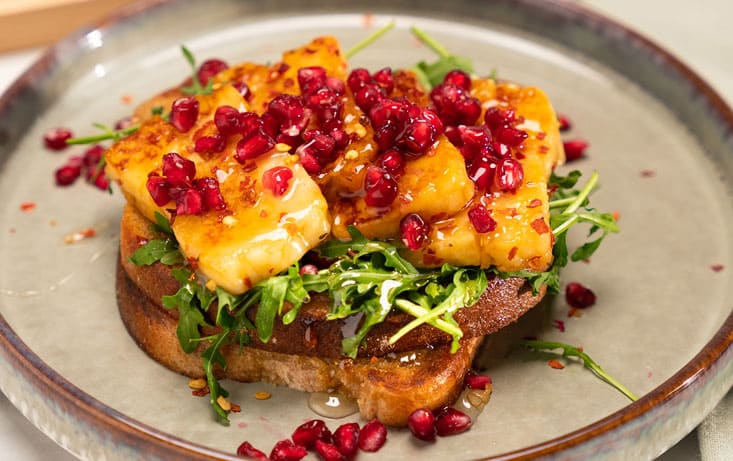 Hot honey Halloumi Grahamsbröd - Recept | Pågen