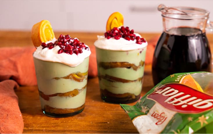 Juldessert med glöggdoppade Gifflar - Recept | Pågen