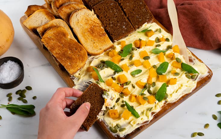 Butterboard + färskt bröd = sant