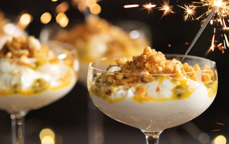 Efterrätt med Mousse & Skorpor Kardemumma - Recept | Pågen