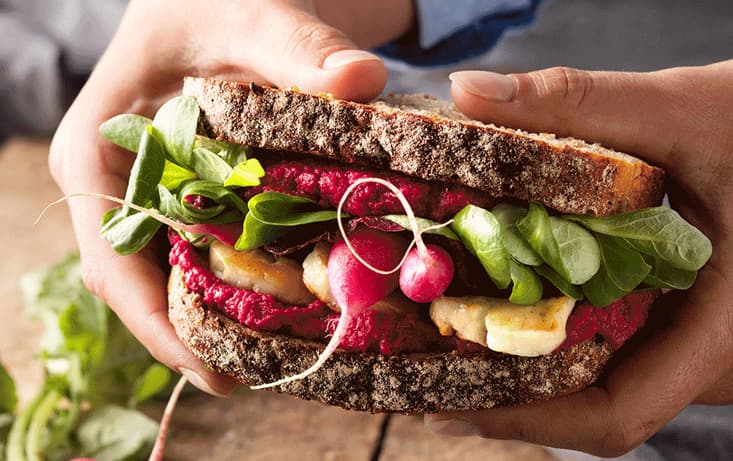 KärnSund-skördemacka med röd hummus | Pågen