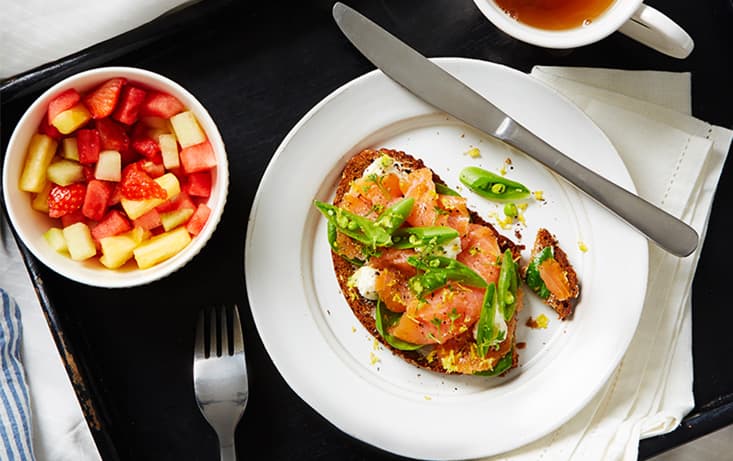 Macka med Lax och Pepparrot - LingonGrova - Recept | Pågen