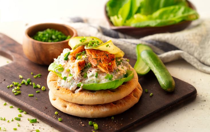 Macka med Makrill & Picklad Gurka - Hönö Råg - Recept | Pågen