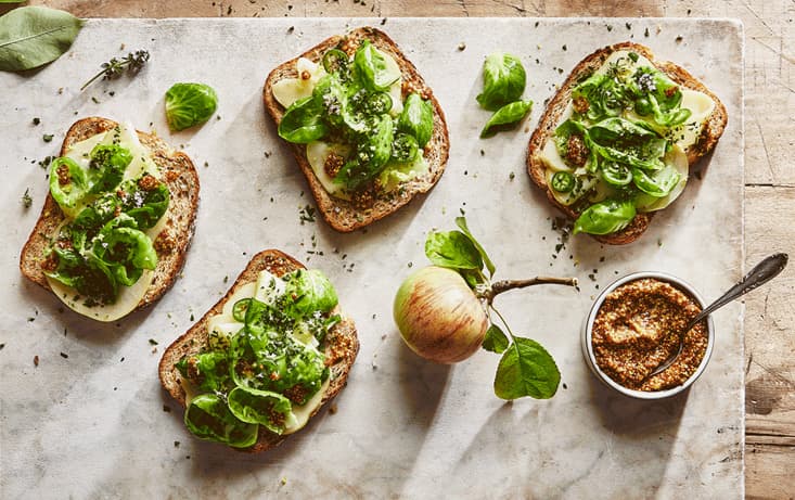 Mellankålsmackan med brysselkål - KärnSund - Recept | Pågen