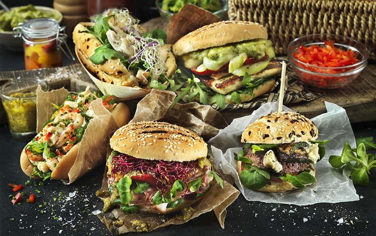 Street food - fänkålsslaw, picklad gurka & syrad rödlök - Recept | Pågen